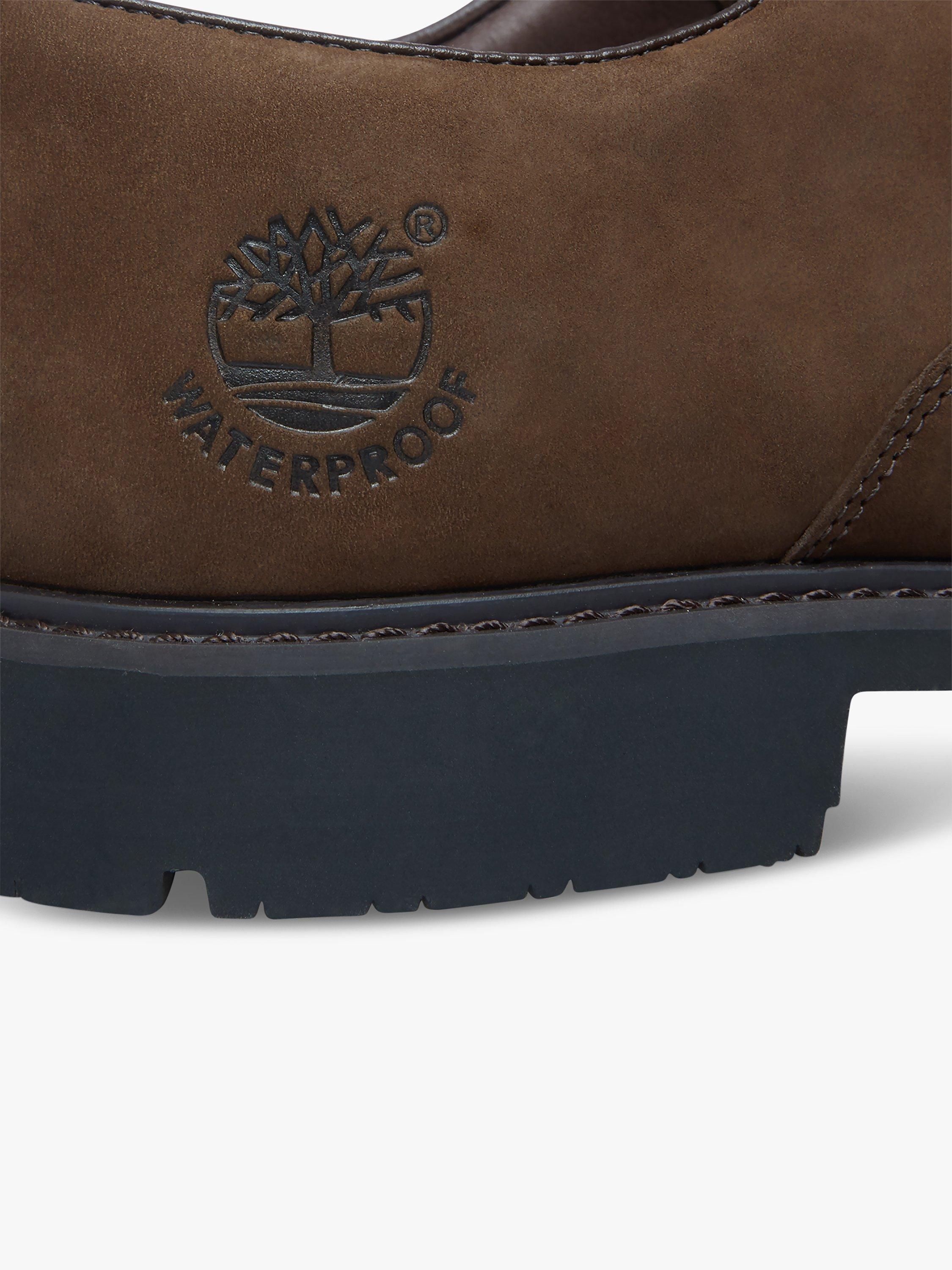 Product image 6 of 7, which shows Timberland Stormbuck Waterproof Plain Toe Oxford Shoes, Dark Brown, Dark Brown, 7