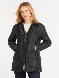 Barbour Beadnell Waxed Jacket, Navy