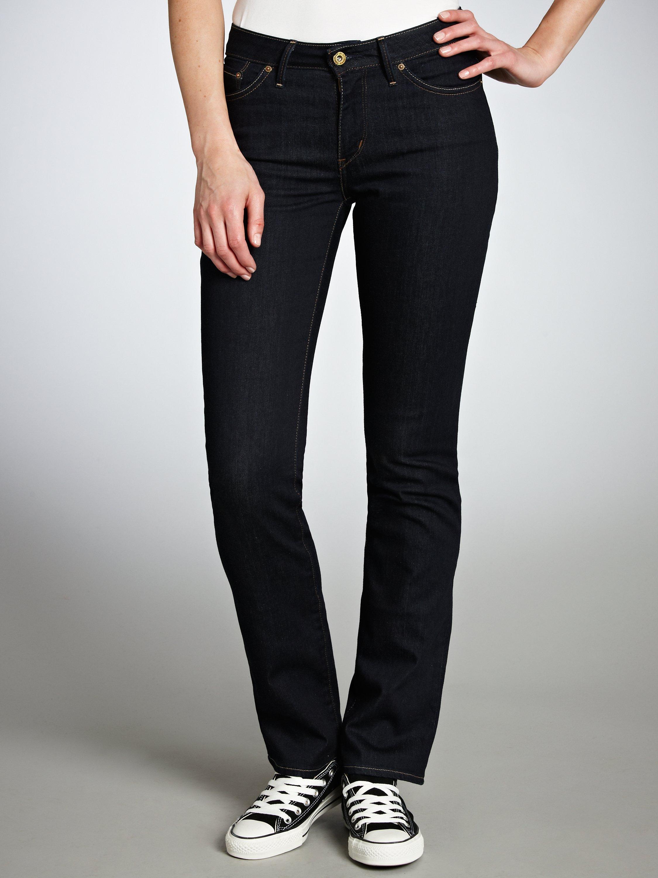 Levi s Curve ID Bold Curve Straight Leg Jeans Richest Indigo