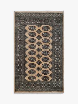 Gooch Luxury Hand Knotted Pakistan Bokhara Handmade Rug - view 2, Cream