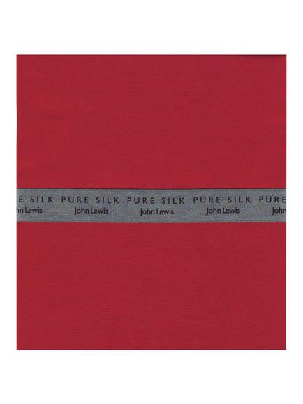 John Lewis Silk Handkerchief, Red