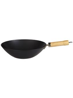 John Lewis Carbon Steel Non-Stick Wok, 31cm, 