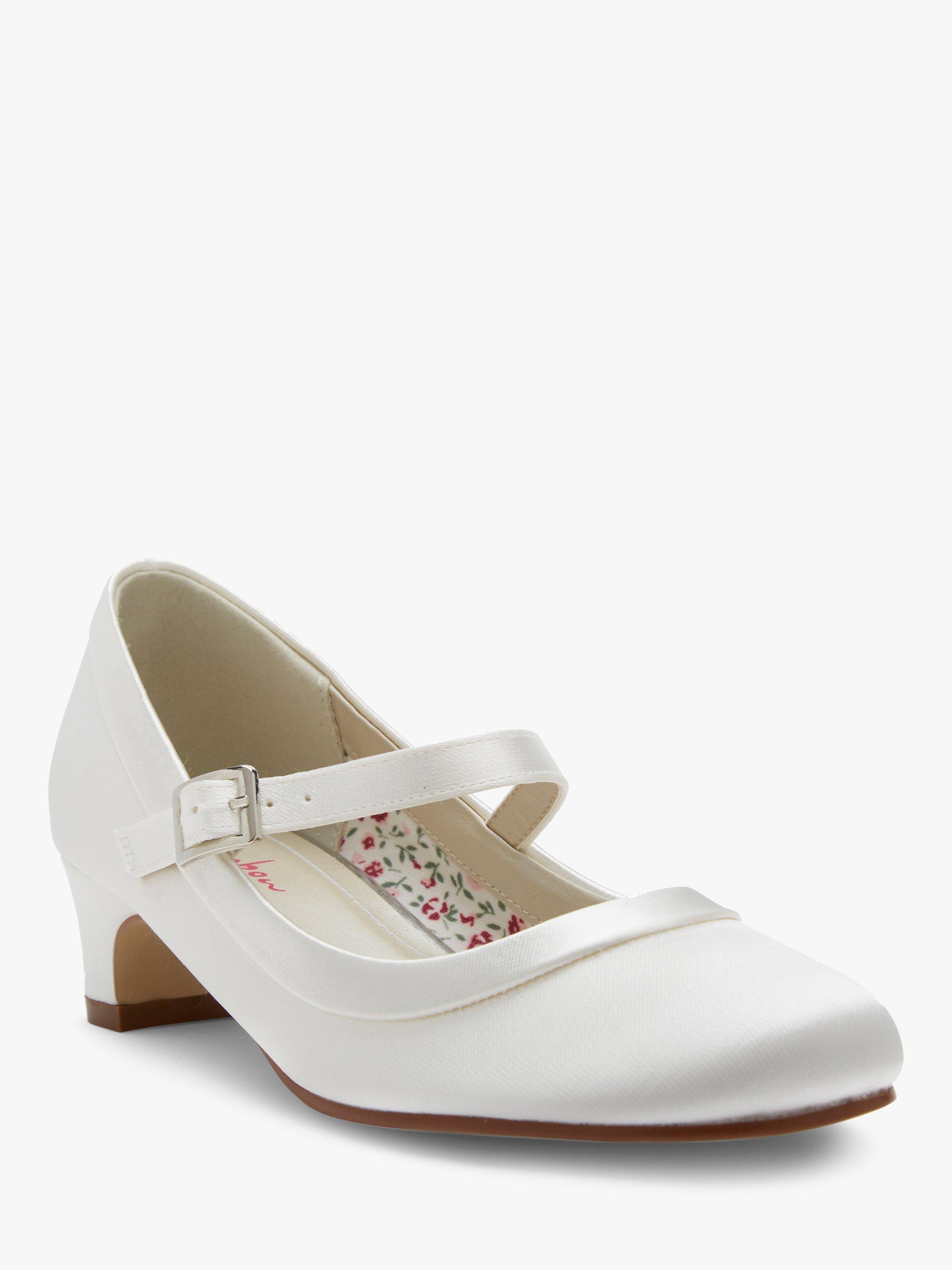 Product image 2 of 7, which shows Rainbow Club Maisie Bridesmaids' Shoes, Ivory, 10 Jnr