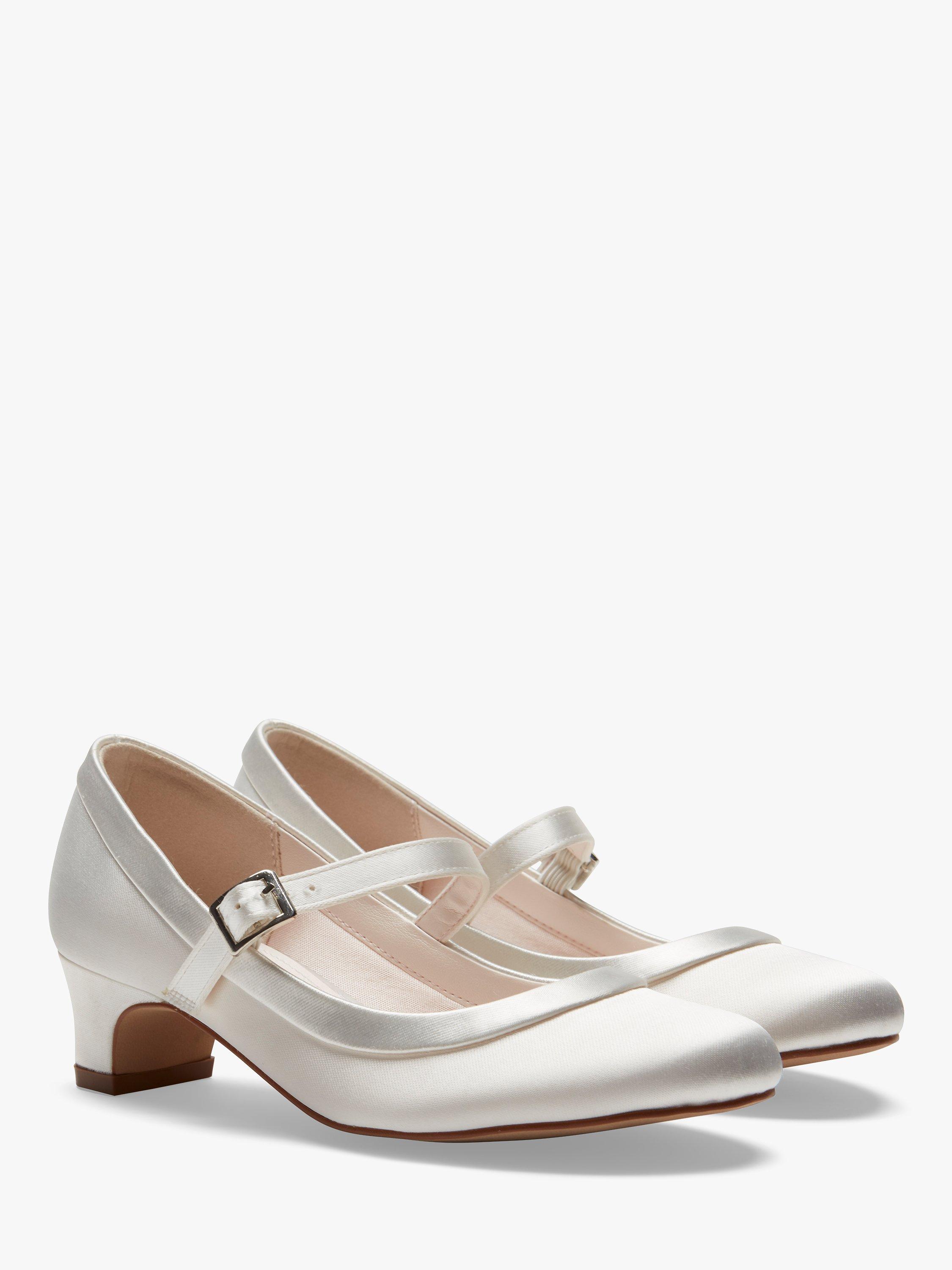 Product image 4 of 7, which shows Rainbow Club Maisie Bridesmaids' Shoes, Ivory, 10 Jnr