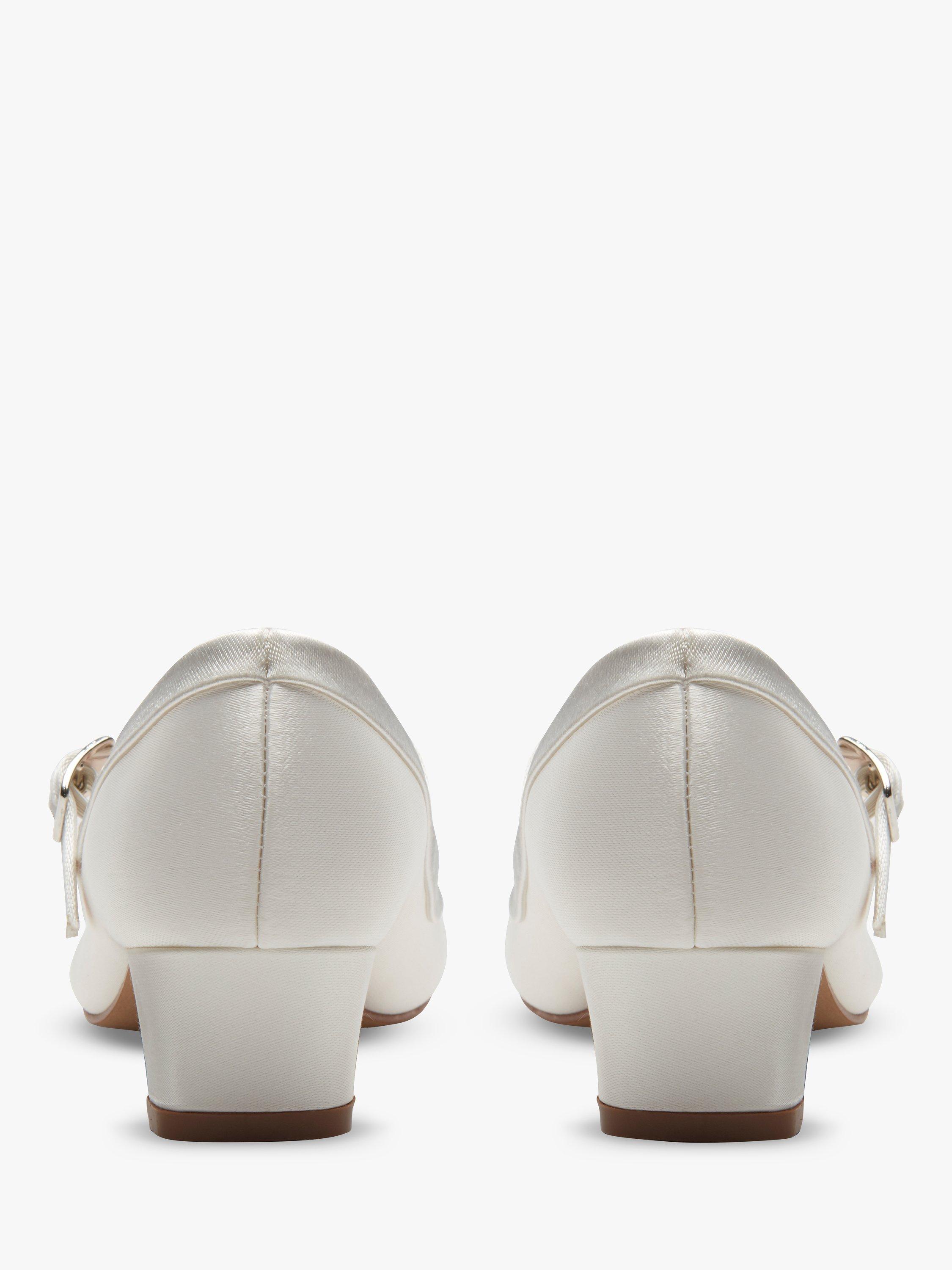 Product image 6 of 7, which shows Rainbow Club Maisie Bridesmaids' Shoes, Ivory, 10 Jnr
