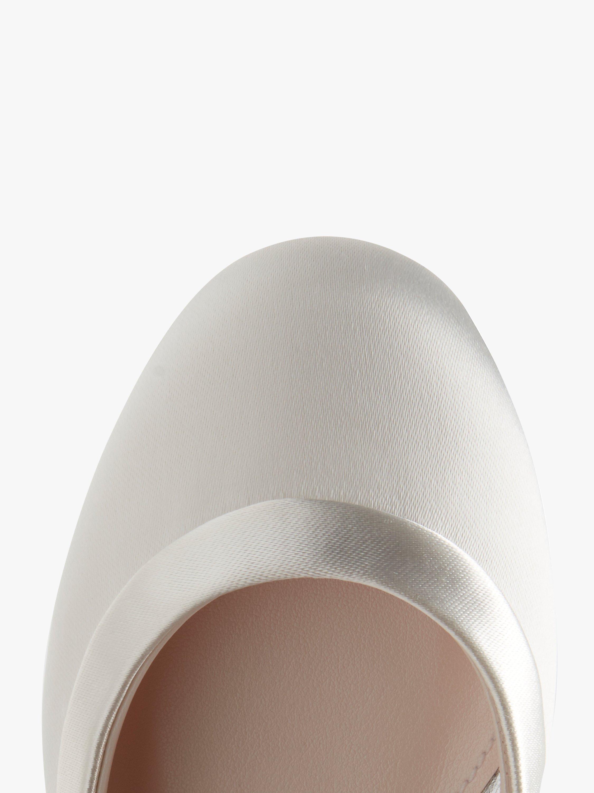 Product image 7 of 7, which shows Rainbow Club Maisie Bridesmaids' Shoes, Ivory, 10 Jnr