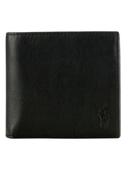 Polo Ralph Lauren Pebble Leather Wallet, Black