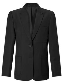 John Lewis Girls' School Blazer, Black - view 2, Black
