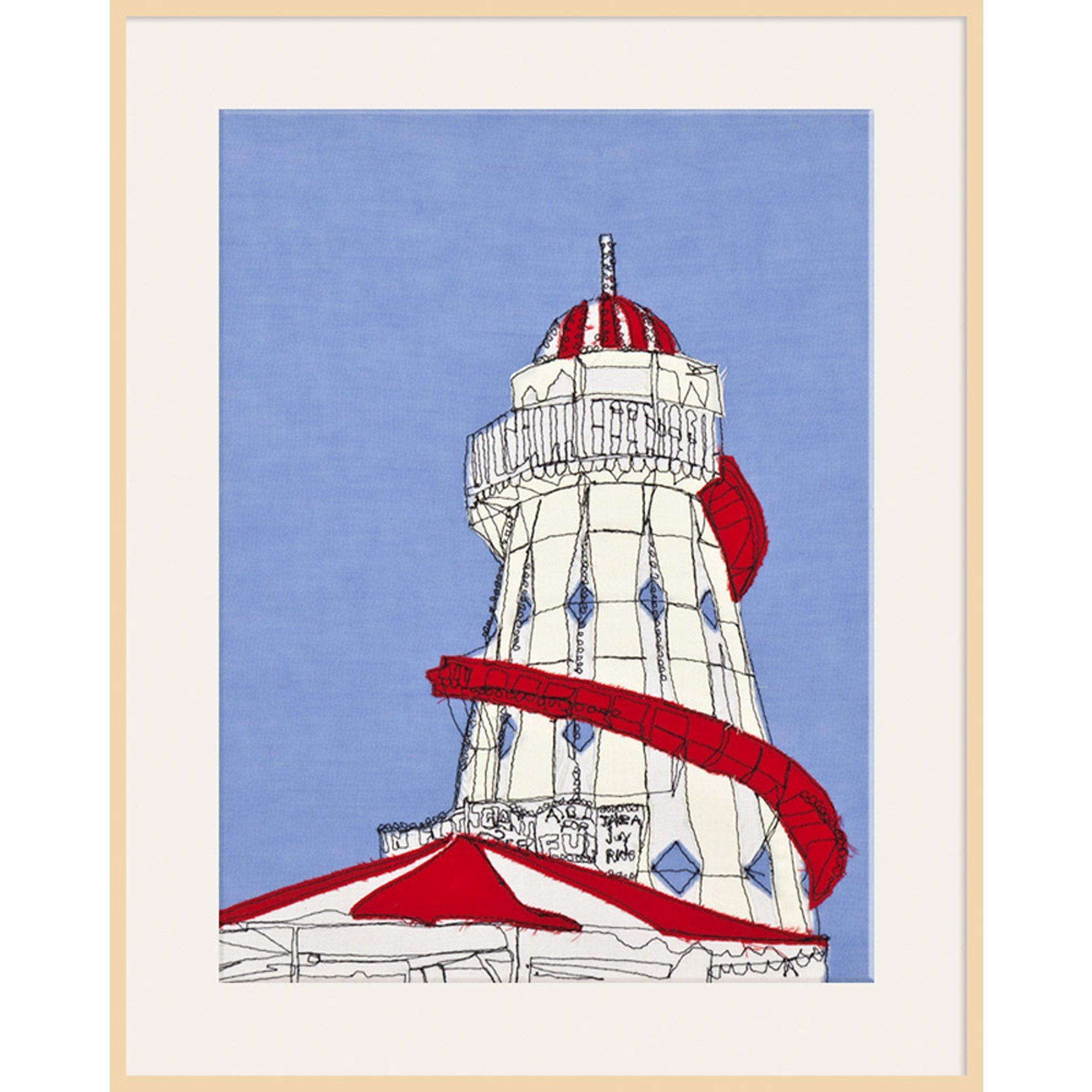 Gillian Bates - Helter Skelter, Natural Ash Framed Print