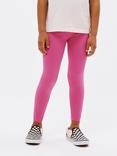 John Lewis Kids' Basic Leggings, Pink