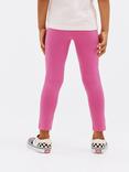 John Lewis Kids' Basic Leggings, Pink