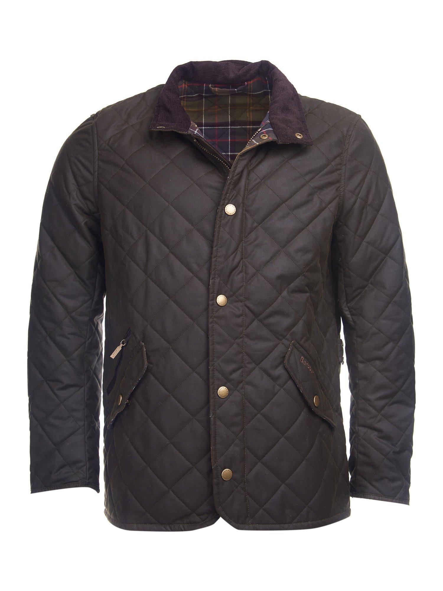 Barbour Waxed Chelsea Jacket Olive