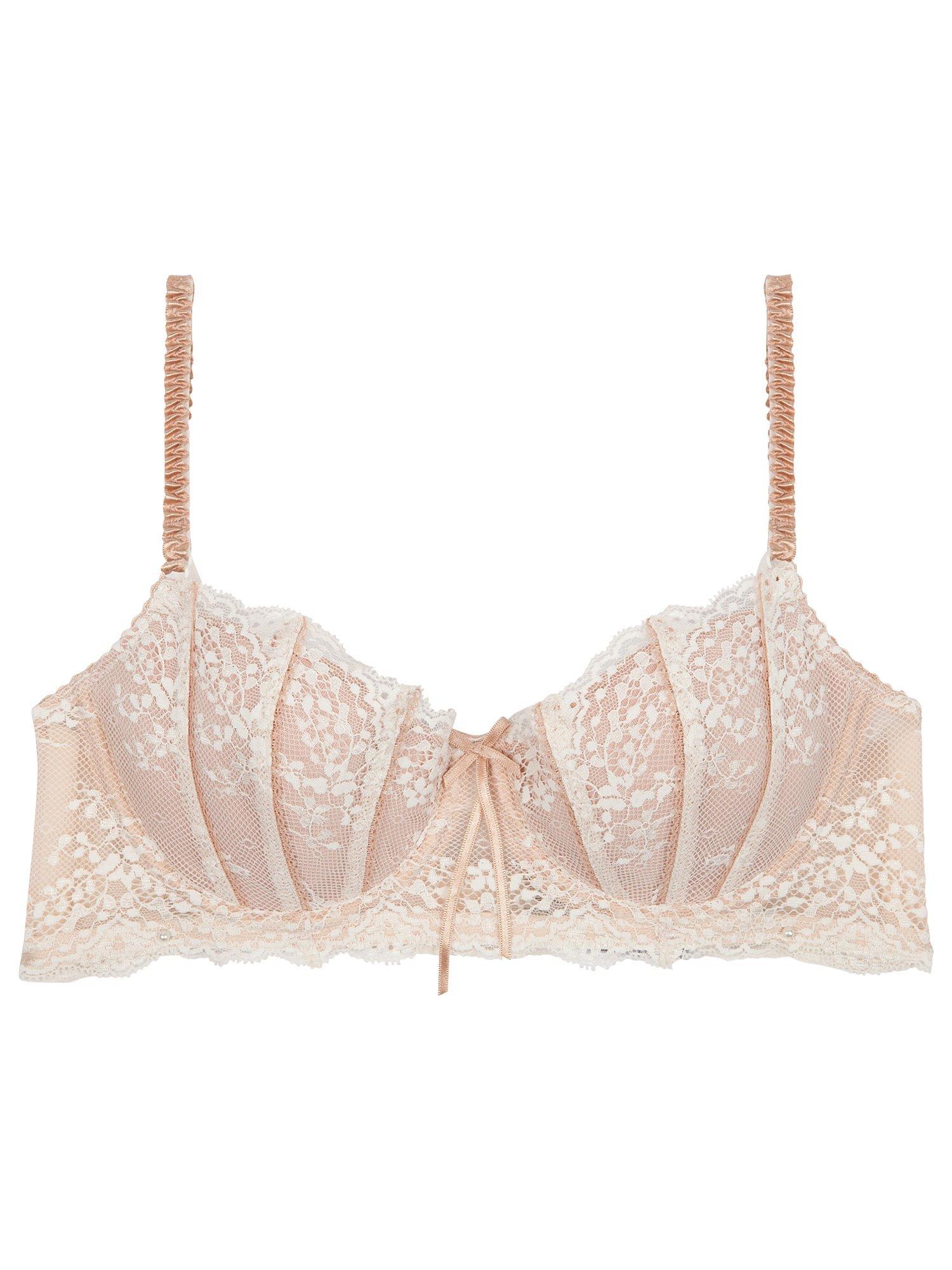 Elle Macpherson Intimates Dentelle Balcony Contour Bra, Cream