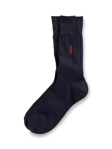 Polo Ralph Lauren Egyptian Cotton Socks, Navy