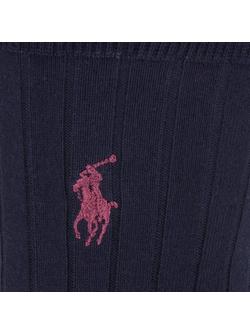 Polo Ralph Lauren Egyptian Cotton Socks - view 2, Navy