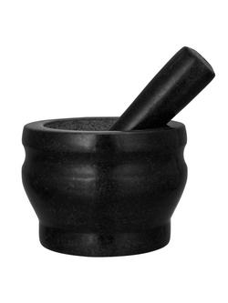 Cole & Mason Granite Pestle & Mortar, Black, 
