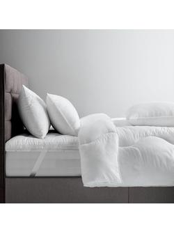 John Lewis Synthetic Soft Touch Washable Duvet, 13.5 Tog, White