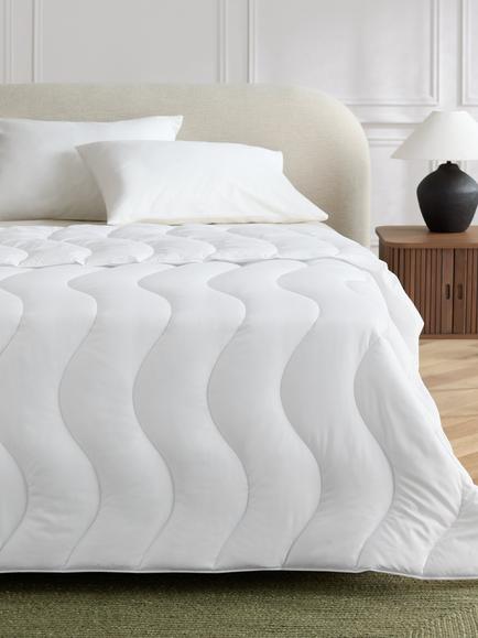 John Lewis Synthetic Soft Touch Washable Duvet, 4.5 Tog - view 2, White