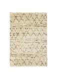 John Lewis Luxe Berber Style Rug, Brown/Beige, L230 x W160cm