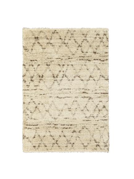 John Lewis Luxe Berber Style Rug, Brown/Beige