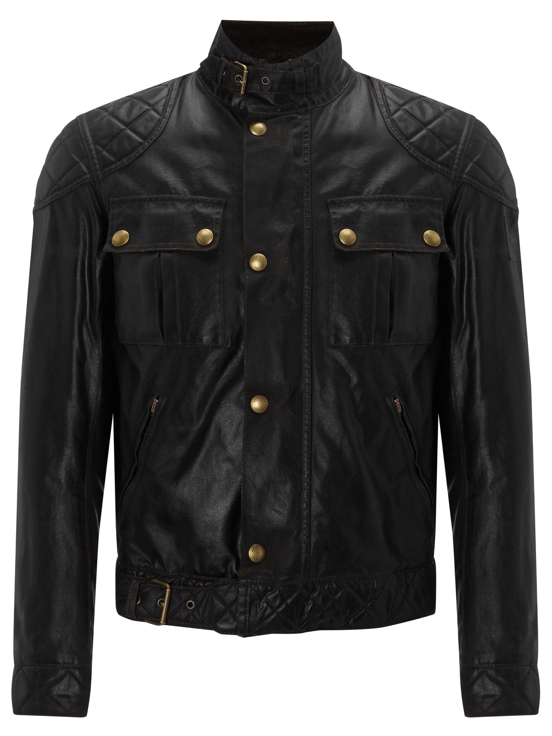 Belstaff Icon Blouson Waxed Jacket Black