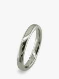 E.W Adams Platinum 3mm Court Wedding Ring, Platinum