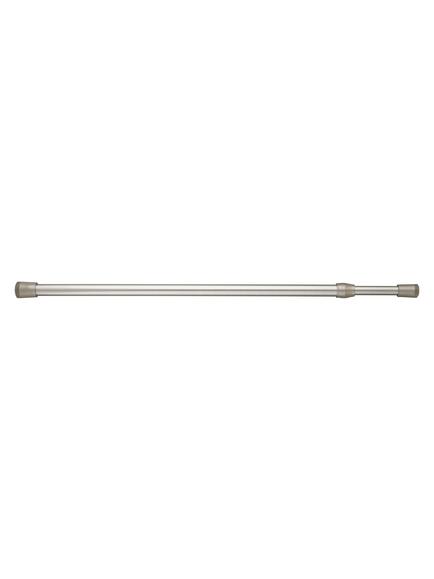 John Lewis Tension Net Rod - view 2, Satin Silver