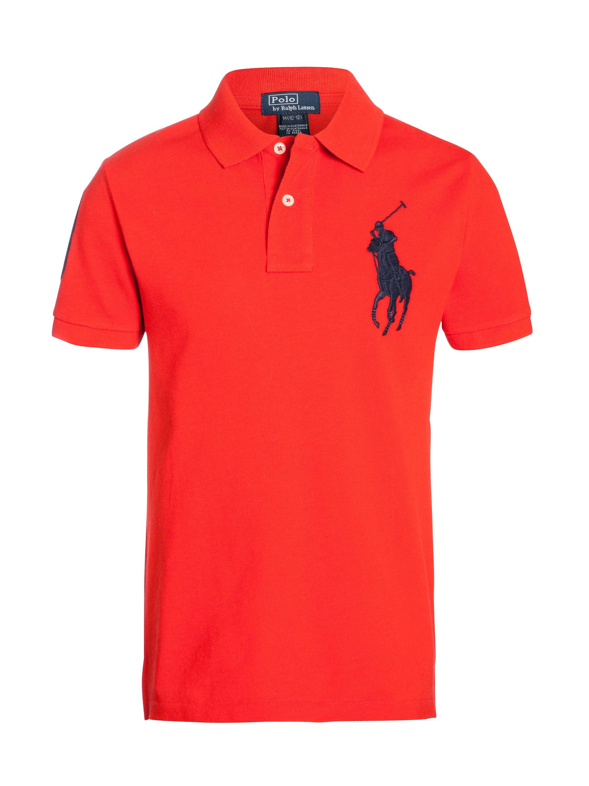 Polo Ralph Lauren Boys Big Pony Polo Top Red