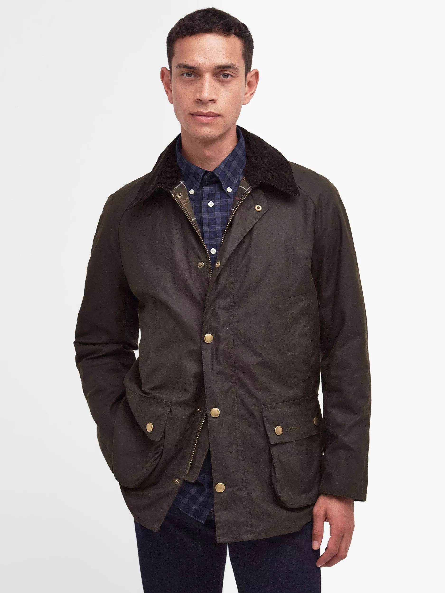 Green barbour jacket hotsell