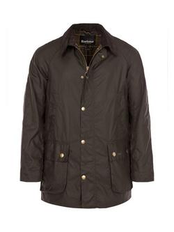 Barbour Ashby Waxed Cotton Field Jacket, Olive - view 2, Olive