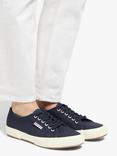 Superga 2750 Cotu Classic Canvas Vegan Trainers, Navy