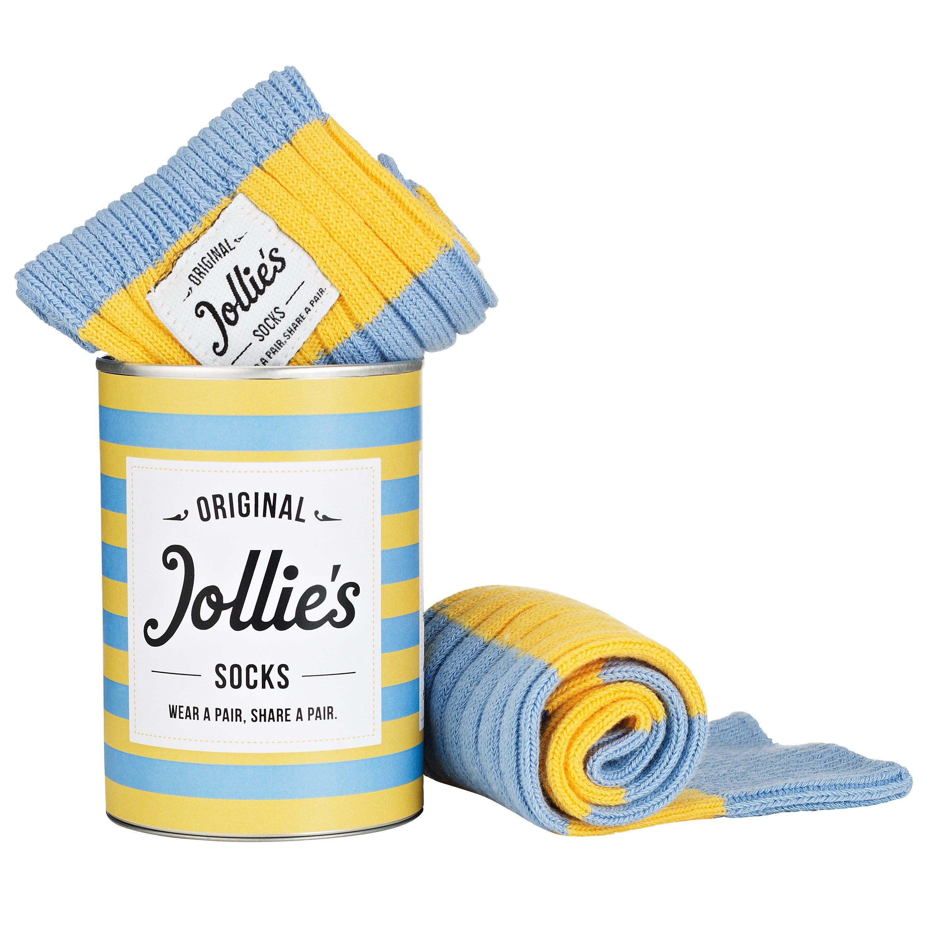 Jollies 'The No.1' Socks, Blue/Yellow