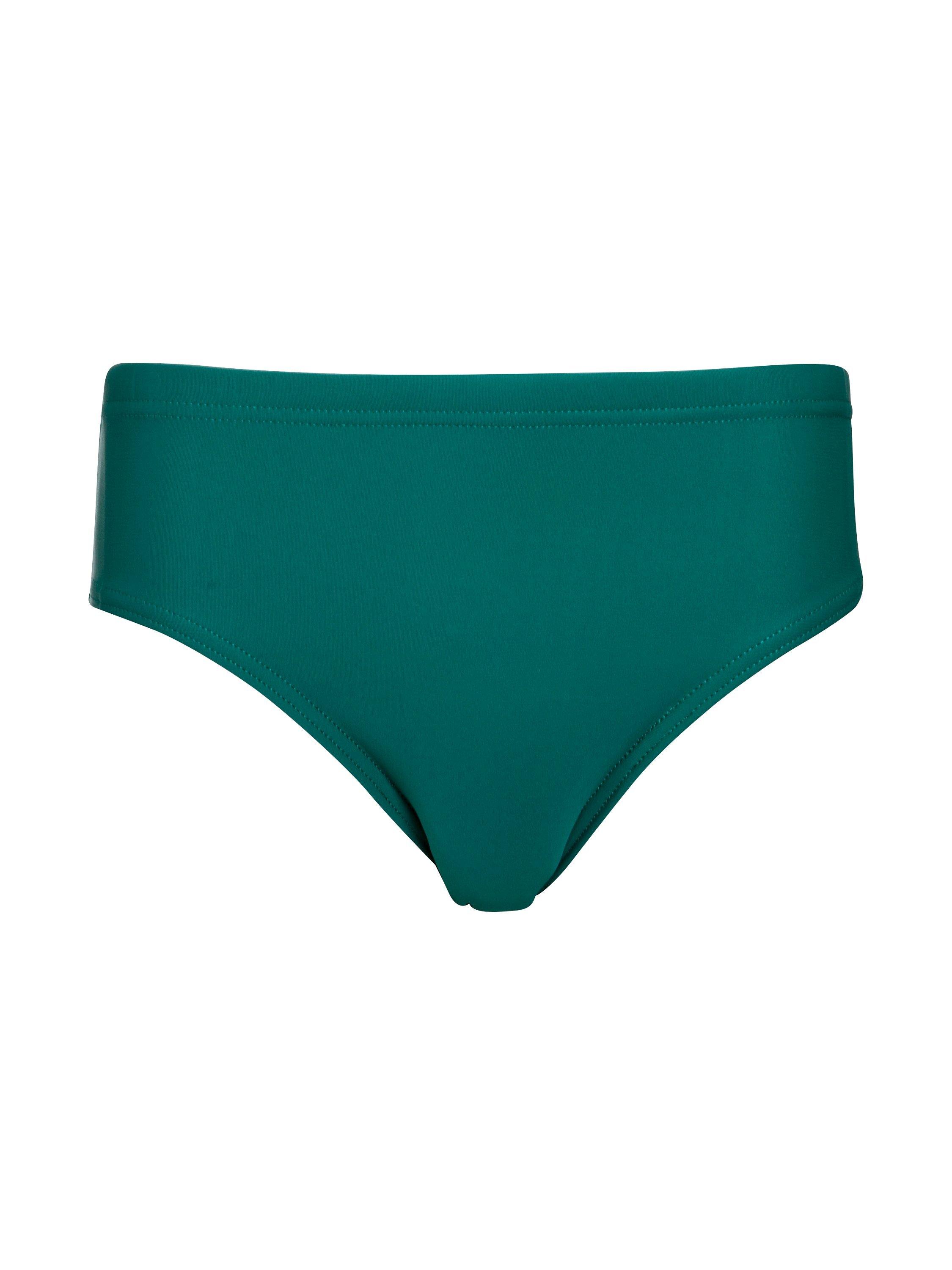 Chlorine Resistant Swimming Trunks, Bottle Green