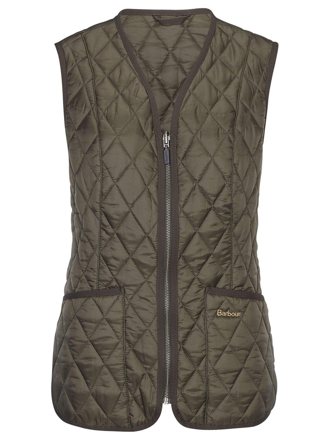 Barbour Betty Liner Gilet, Olive