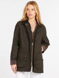 Barbour Classic Beadnell Waxed Jacket, Olive