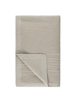John Lewis Linear Stripe Throw, Latte