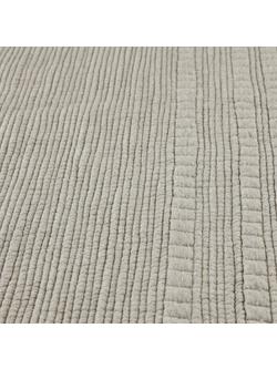 John Lewis Linear Stripe Throw - view 2, Latte