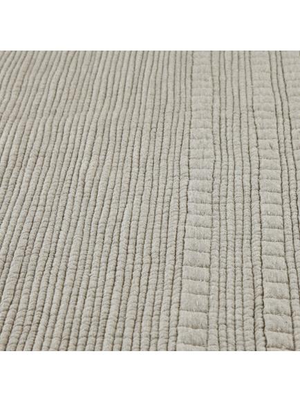 John Lewis Linear Stripe Quilt, Latte - view 2, Latte