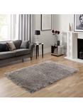 John Lewis Rhapsody Shaggy Rug, Silver