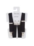 John Lewis Boy Fully Adjustable Braces, One Size, Black