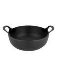 Le Creuset Cast Iron Balti Dish 24cm, Satin Black