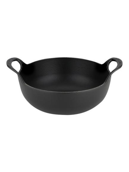 Le Creuset Cast Iron Balti Dish 24cm, Satin Black