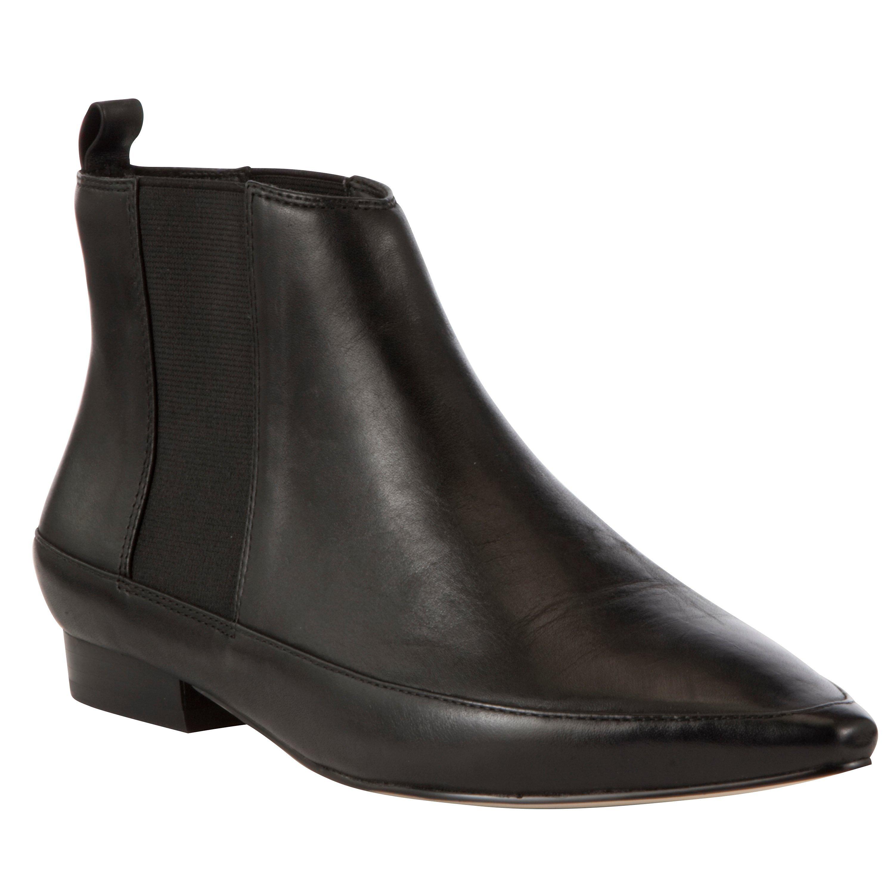 Pointed toe shoe boots hotsell