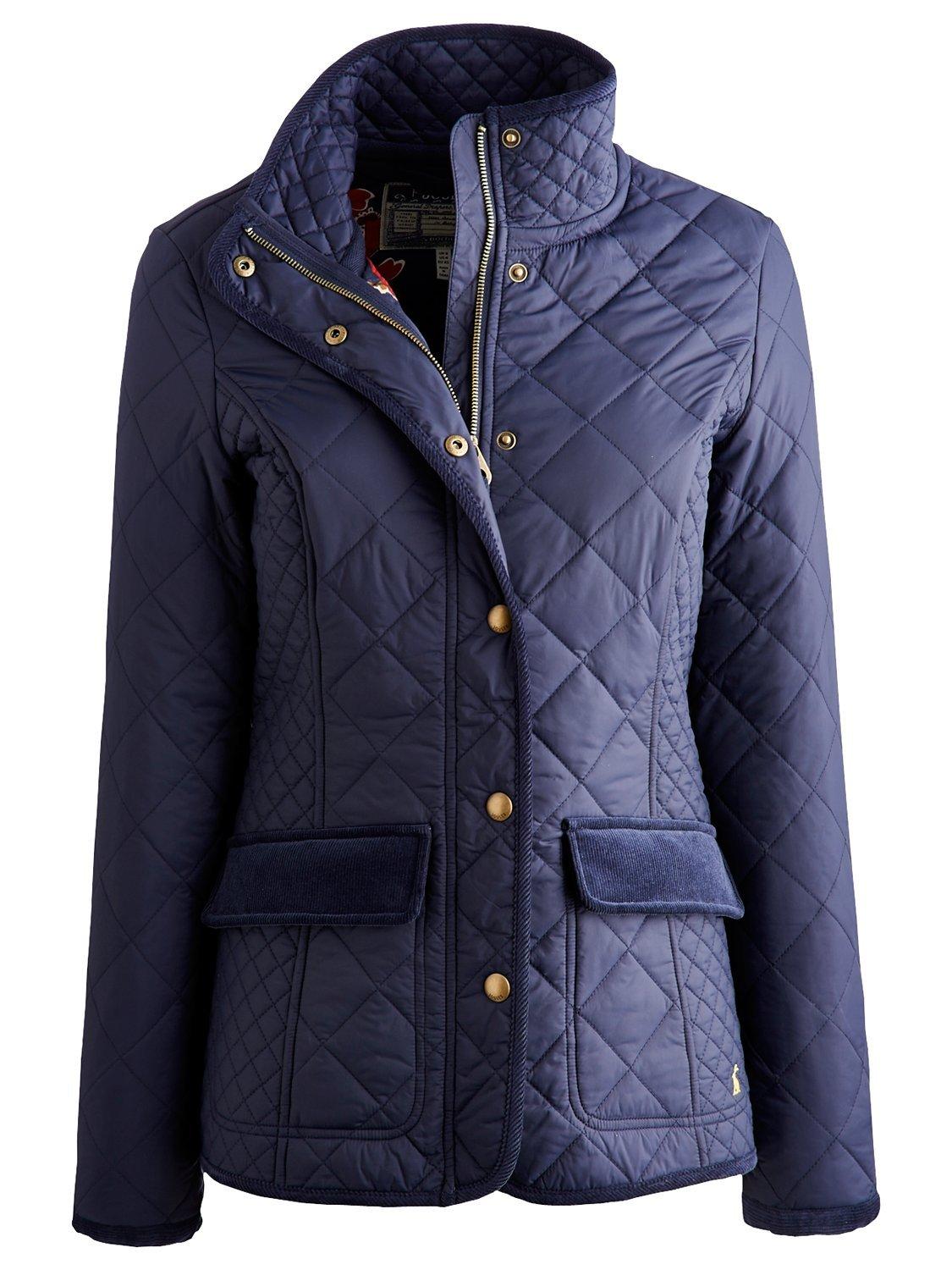 Joules Moredale Quilt Jacket Marine Navy