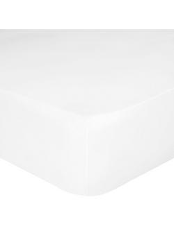 The Ultimate Collection Luxury Egyptian Cotton Sateen 1000 Thread Count Flat Sheet, White