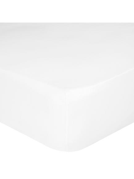 The Ultimate Collection Luxury Egyptian Cotton Sateen 1000 Thread Count Flat Sheet, White