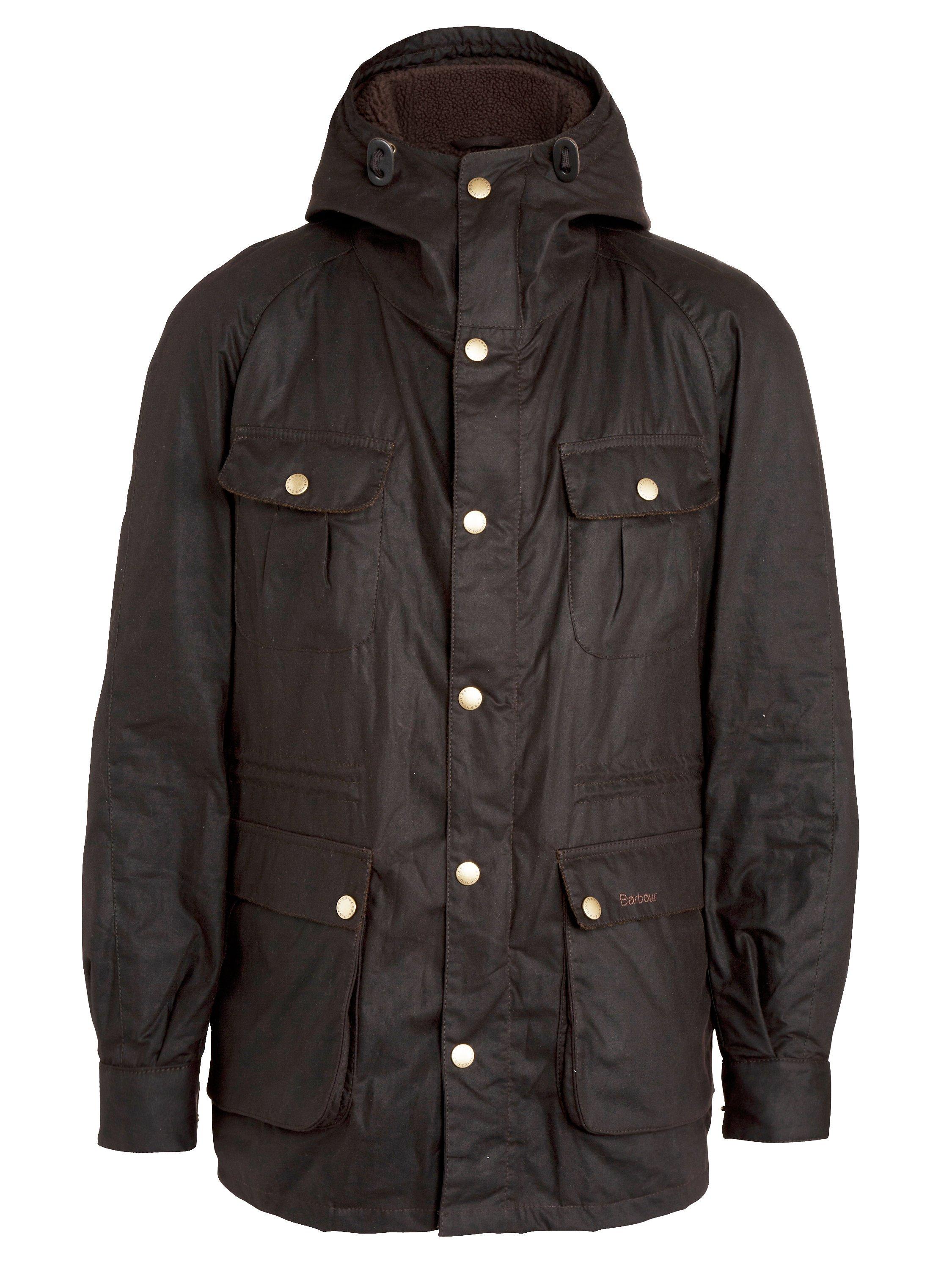 Barbour Northolt Hooded Parka Jacket, Rustic