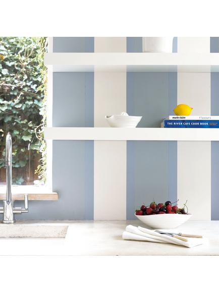 The Little Greene Paint Company Intelligent Matt Emulsion, Mid Blues - view 2, Bone China Blue (107)