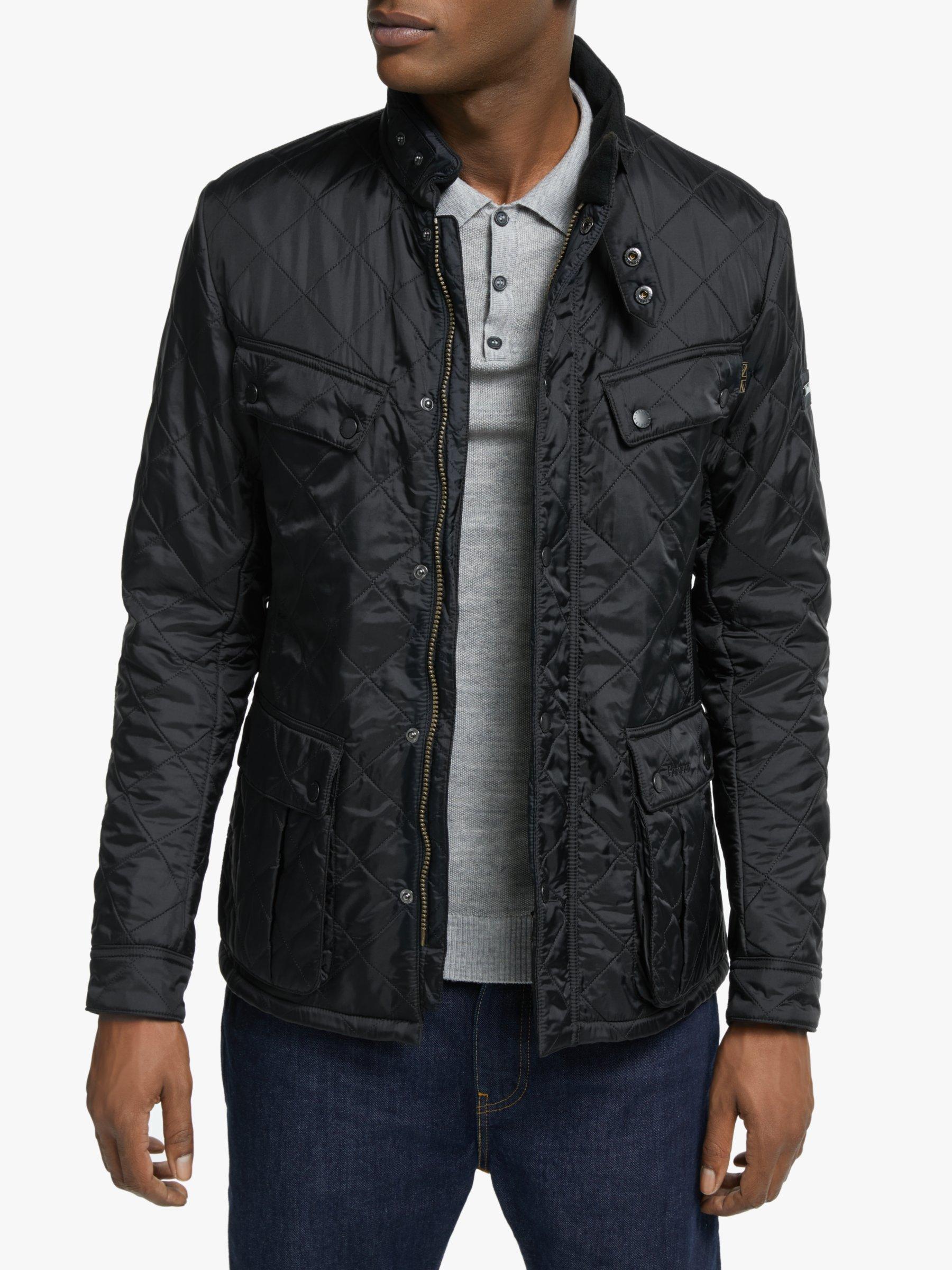 Barbour International Ariel Polarquilt Quilted Jacket, Black, S