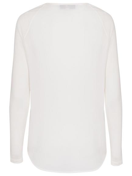 French Connection Polly Plains Top, Classic Cream - view 2, Classic Cream